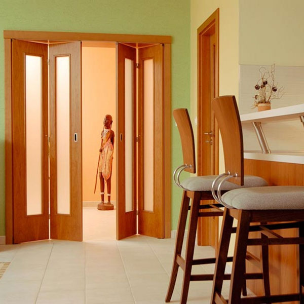 двери на кухню раздвижные гармошка Туркестан